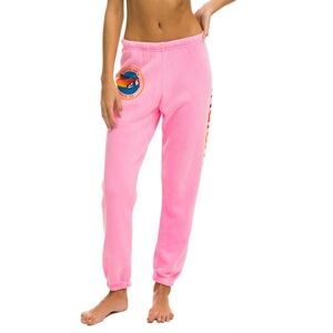 Aviator Nation Sweatpants - Neon Pink